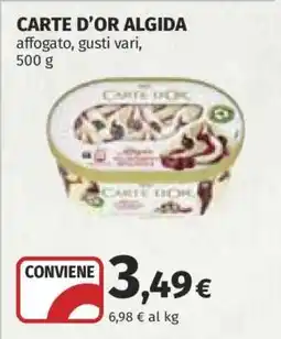 Coop CARTE D'OR ALGIDA offerta