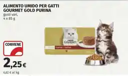 Coop Alimento umido per gatti Gourmet Gold Purina offerta