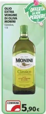 Coop Olio Extra Vergine di Oliva Monini offerta