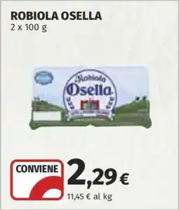 Coop Robiola Osella offerta
