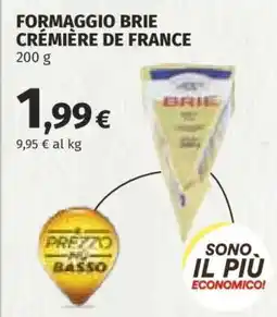 Coop FORMAGGIO BRIE CREMIERE DE FRANCE offerta