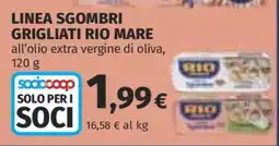 Coop LINEA SGOMBRI GRIGLIATI RIO MARE offerta