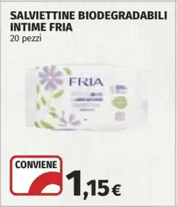 Coop SALVIETTINE BIODEGRADABILI INTIME FRIA offerta