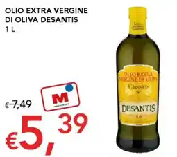 Migross Supermercati e Market Olio extra vergine di oliva DESANTIS offerta