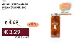 Prezzemolo e Vitale Giu giu caponata di melanzane offerta