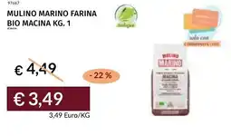 Prezzemolo e Vitale Mulino marino farina bio macina offerta