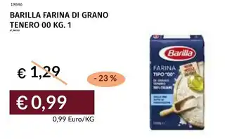 Prezzemolo e Vitale Barilla farina di grano tenero 00 offerta