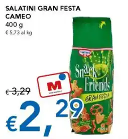 Migross Supermercati e Market Salatini gran festa CAMEO offerta