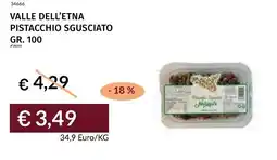 Prezzemolo e Vitale Valle dell'etna pistacchio sgusciato offerta