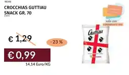 Prezzemolo e Vitale Crocchias guttiau snack offerta