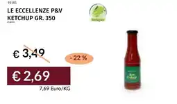 Prezzemolo e Vitale Le eccellenze p&v ketchup offerta