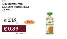Prezzemolo e Vitale Il buon pane pane bauletto multicereale offerta
