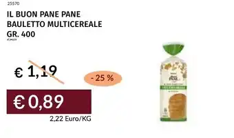 Prezzemolo e Vitale Il buon pane pane bauletto multicereale offerta