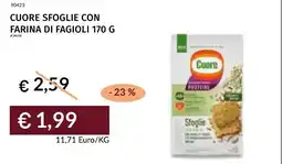 Prezzemolo e Vitale Cuore sfoglie con farina di fagioli offerta