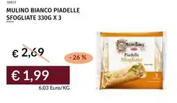 Prezzemolo e Vitale Mulino bianco piadelle sfogliate offerta