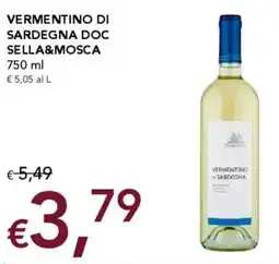 Migross Supermercati e Market Vermentino di sardegna doc SELLA&MOSCA offerta