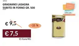 Prezzemolo e Vitale Gragnano lasagna subito in forno offerta