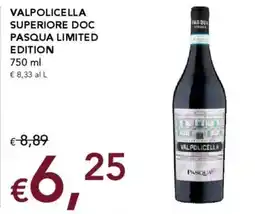 Migross Supermercati e Market Valpolicella superiore doc pasqua limited edition offerta