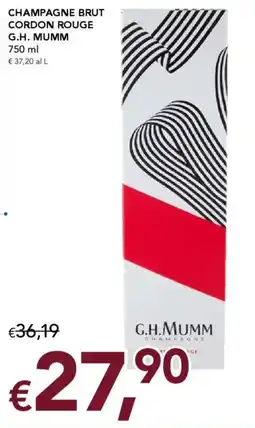 Migross Supermercati e Market Champagne brut cordon rouge G.H. MUMM offerta