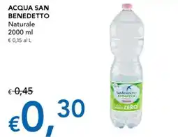 Migross Supermercati e Market Acqua san benedetto naturale offerta