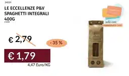 Prezzemolo e Vitale Le eccellenze p&v spaghetti integrali offerta