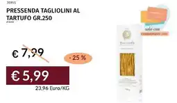 Prezzemolo e Vitale Pressenda tagliolini al tartufo offerta