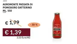 Prezzemolo e Vitale Agromonte passata di pomodoro datterino offerta