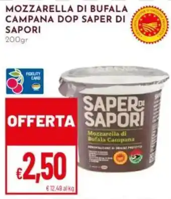 Pan Mozzarella di bufala campana dop SAPER DI SAPORI offerta