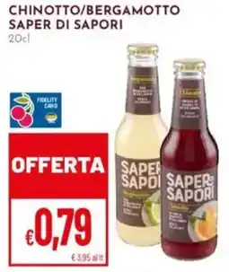 Pan Chinotto/bergamotto SAPER DI SAPORI offerta