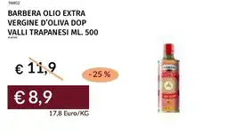 Prezzemolo e Vitale Barbera olio extra vergine d'oliva dop valli trapanesi offerta