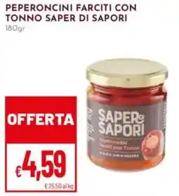 Pan Peperoncini farciti con tonno SAPER DI SAPORI offerta