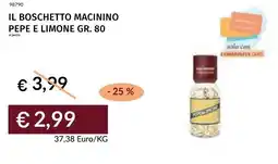 Prezzemolo e Vitale Il boschetto macinino pepe e limone offerta