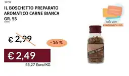 Prezzemolo e Vitale Il boschetto preparato aromatico carne bianca offerta