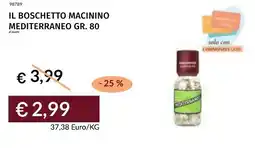 Prezzemolo e Vitale Il boschetto macinino mediterraneo offerta