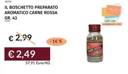 Prezzemolo e Vitale Il boschetto preparato aromatico carne rossa offerta