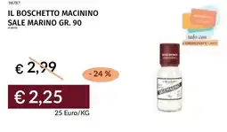 Prezzemolo e Vitale Il boschetto macinino sale marino offerta