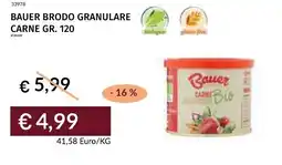 Prezzemolo e Vitale Bauer brodo granulare carne offerta