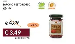 Prezzemolo e Vitale Sarchio pesto rosso offerta