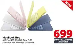 Comet MacBook Neo offerta