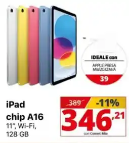 Comet iPad chip A16 offerta