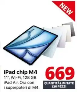 Comet iPad chip M4 offerta