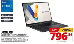 Comet ASUS VIVOBOOK F1605VA-MB2167W offerta