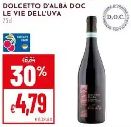 Pan Dolcetto d'alba doc LE VIE DELL'UVA offerta