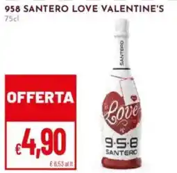 Pan 958 santero love valentine's offerta