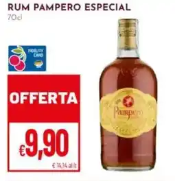 Pan Rum pampero especial offerta