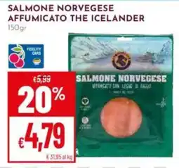 Pan Salmone norvegese affumicato the icelander offerta