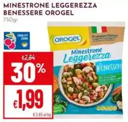 Pan Minestrone leggerezza benessere OROGEL offerta