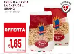 Pan Fregula sarda LA CASA DEL GRANO offerta