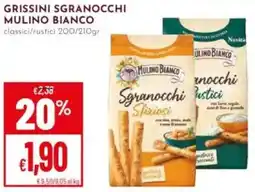 Pan Grissini sgranocchi MULINO BIANCO offerta