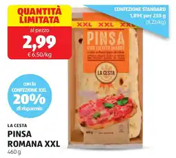ALDI La cesta pinsa romana xxl offerta